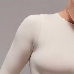 Body segunda piel manga larga espalda