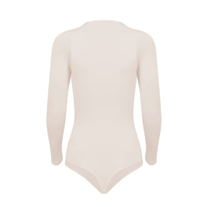 Body segunda piel manga larga ghost espalda