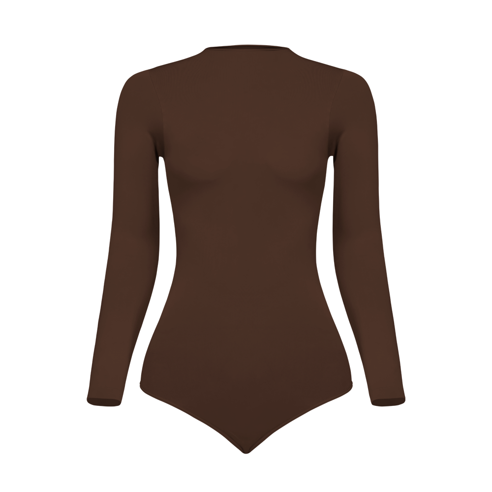 Body segunda piel manga larga ghost frente