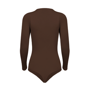 Body segunda piel manga larga ghost espalda