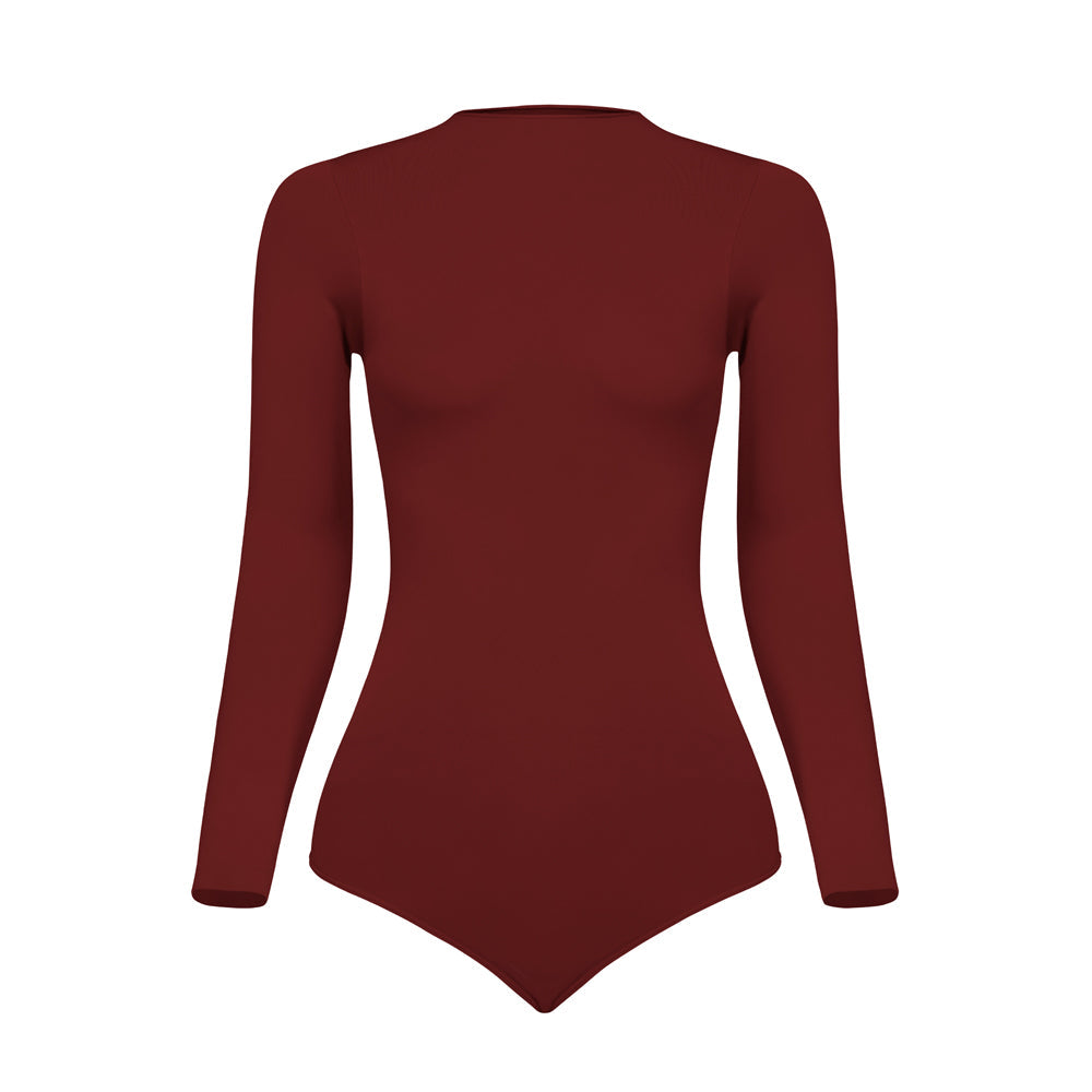 Body segunda piel manga larga ghost frente