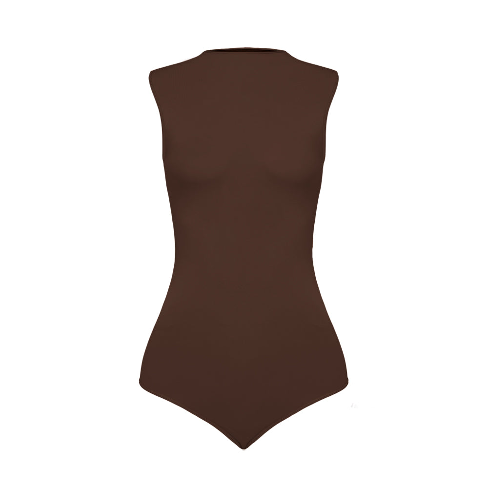 Body segunda piel sin mangas ghost frente