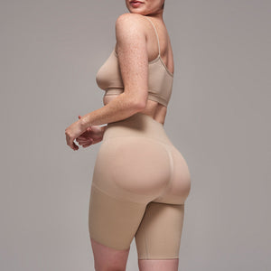 Short moldeador invisible con control abdomen y piernas frente